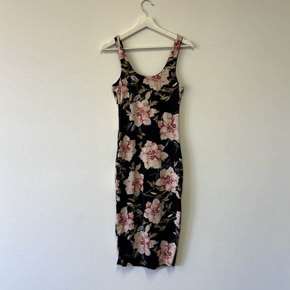 Fashion Nova Bodycon Floral Dress - S - Picture 6 of 6